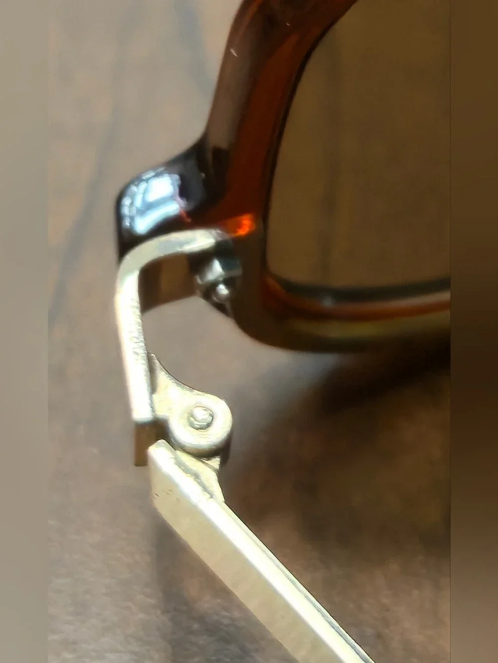 Stradivarius Tortoiseshell Brown Geometric 